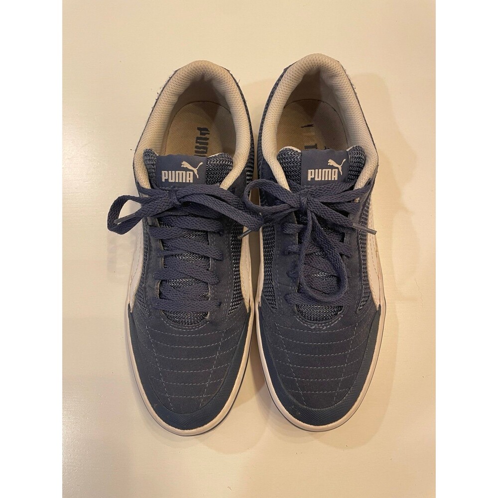 Puma Astro Sala Men's Sneaker Navy Blue White Size US 9 / EUR 42 (362361-11)